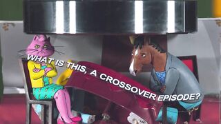 Crushing the BoJack Crossover Episode Meme With Hydraulic Press