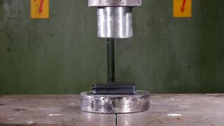 Crushing FLEX TAPE with Hydraulic Press | in 4K!