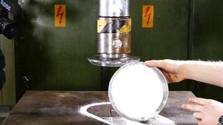 Can You Turn Hair to Stone with Hydraulic Press?