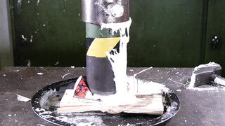 Punching Huge Holes Through Everything with Hydraulic Press | in 4K!