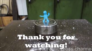 Crushing jack stand and screw jack with hydraulic press