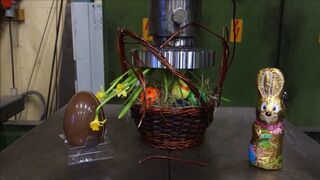 Easter special with hydraulic press