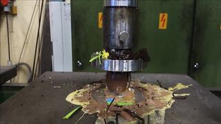 Easter special with hydraulic press