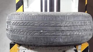 200 tons pressure vs giant tires, what will happen