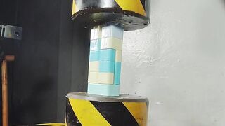 Hydraulic press vs multiple barbells, hard rubber, etc.