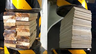 Hydraulic press vs30 double-layer wood, 50 tiles