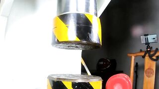Hydraulic machine vs. candle liquefaction tank
