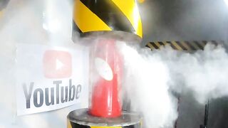 Extremely powerful 200 tons of hydraulic pressure fire extinguisher!