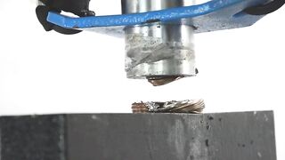 Coins vs Hydraulic Press - Crushing coins