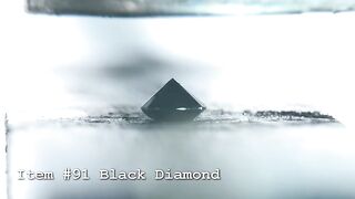 Black Diamond vs Hydraulic Press - Black diamonds matter