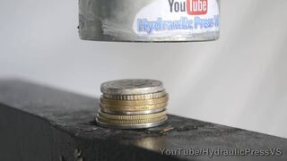 Coins vs Hydraulic Press - How to get more money.