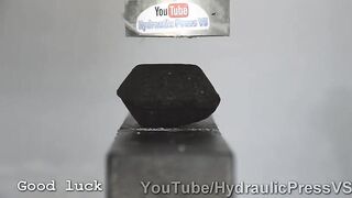 Charcoal vs Hydraulic Press - Can you make diamonds from coal?