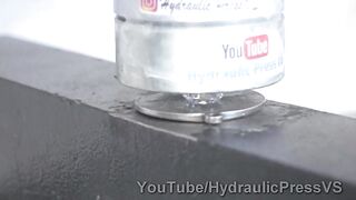 Diamond vs Hydraulic Press - Real is rare