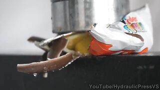 Kinder Egg Vs Hydraulic Press - World's most dangerous Egg