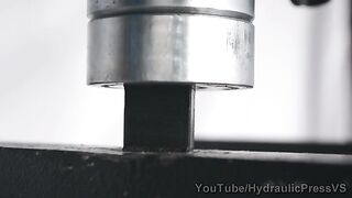 3D Printed Cube vs Hydraulic Press