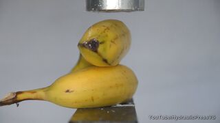 Bananas vs Hydraulic Press - It's time to go bananas