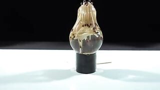 smart idea with a light bulb