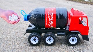 Experiment: XXL Coca-Cola Rocket with Truck