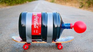 XXL Coca-Cola Rocket vs Mentos