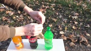 Experiment: Mentos vs Coca-Cola