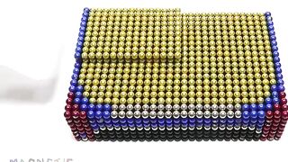 How To Make Sonic Racing Car (Sonic Boom) With Magnetic Balls | Magnet Satisfaction