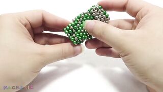 Among Us with Minecraft & Magnetic Balls ( Stop Motion)