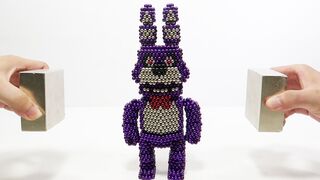 Monster Magnets Vs Bonnie the Bunny FNaF (Five Nights at Freddy's)