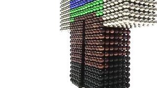 Alex Minecraft Vs Monster Magnets | DIY Alex with Magnetic Balls