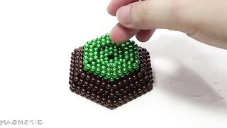 Monster Magnets Vs Flowey Undertale | DIY Flowey Undertale With Magnetic Balls