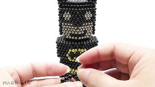 Batman Vs Monster Magnets | DIY How To Make Batman with Magnetic Balls