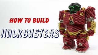 DIY How To Make HulkBuster With Magnetic Balls | HulkBuster Magnet