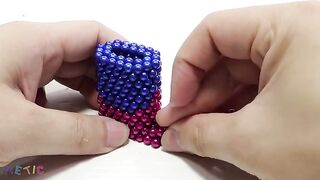 Monster Magnets Vs Avenger (Vision) | DIY How To Make Vision Marvel Hero With Magnetic Balls