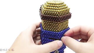 Monster Magnets Vs Minion | How To Make Minion With Magnetic Balls