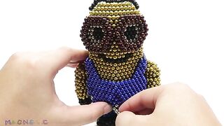 Monster Magnets Vs Minion | How To Make Minion With Magnetic Balls