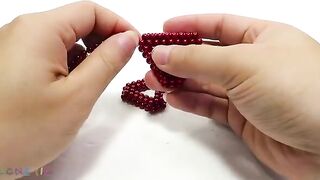 DIY - How To Build Color Pyramids With Magnetic Balls | Magnetic Satisfaction 100%