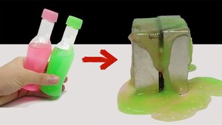 Experiment Double Monster Magnet Vs Slime, Waffles, Bread In Slow Motion | Magnet Satisfaction