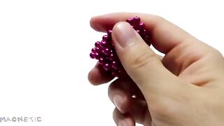 Rainbow Cube Magnetic Balls Vs Double Monster Magnet | Magnet Satisfaction 200%