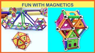 Magnetics Fun | Making Magnetic Bridge | Top 10 Magnetics