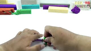 DIY - How To Make Battleship With Magnetic Bar, Marble | Top 10 Magnetic Balls