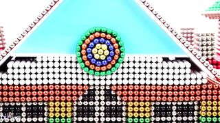 ASMR - Building Home Alone House with Magnetic Balls [Satisfaction 100%] - BuPi Show 4k