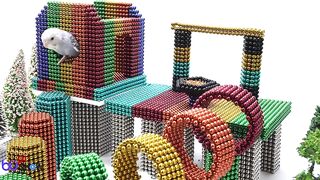 DIY - How To Build Parrot House with Magnetic Balls, Satisfaction 100%, Let's See I Do, BuPi Show 4k
