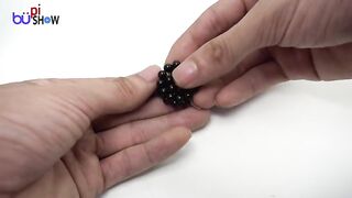 ASMR - How To Build Dinosaurs Playground House With Magnetic Balls [Satisfying DIY] BuPi Show 4K
