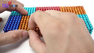Building Amazing Peppa Pig Toys Playground from Magnetic Balls [Satisfying ASMR]  - BuPi Show 4K