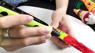 Easy DIY Barbie Hacks With Ice Cream Stick   - How to Drawing with 3D Pen