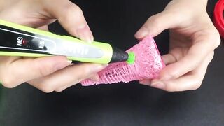 DIY Barbie Hacks With Ice Cream Cone   Drawing with 3D Pen