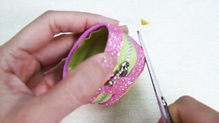 DIY Miniature Hello Kitty School Supplies ~ Backpack, Glitter Pen, Pencil Case