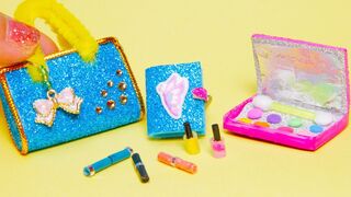 DIY Miniature Barbie Hacks and Crafts ~ DIY Makeup Miniatures ~ Barbie Makeup