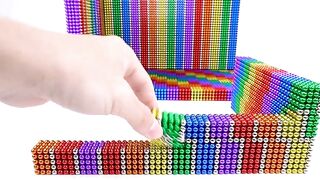 DIY - Build Beautiful Miniature House From Magnetic Balls (Relax & Satisfying) 