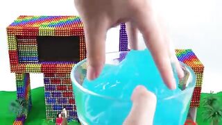 DIY - Build Amazing Miniatures Mansion Has Swimming Pool With Magnetic Balls | WOW Magnet