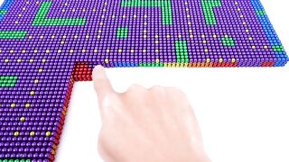 DIY - How To Make Pacman Maze For Hamster From Magnetic Balls (Satisfying ASMR) | WOW Magnet